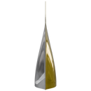 Gloss Gold Vista Clear Dragon Chewer 7 g gram 1/4 ounce smell proof mylar bags by HIGHLOCK. Best thick wholesale bulk dispensary custom child resistant packaging 420 barrier bags tamper evident resealable large food storage heat sealable tear notches plastic baggies 4 x 6