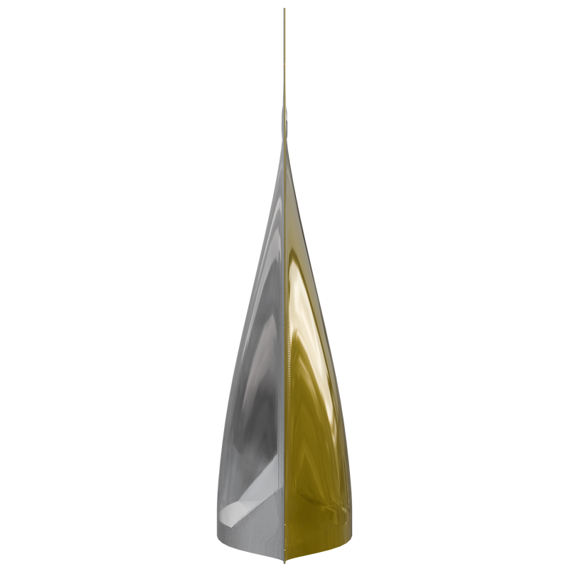Gloss Gold Vista Clear Dragon Chewer 7 g gram 1/4 ounce smell proof mylar bags by HIGHLOCK. Best thick wholesale bulk dispensary custom child resistant packaging 420 barrier bags tamper evident resealable large food storage heat sealable tear notches plastic baggies 4 x 6 50 pack