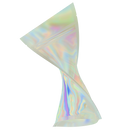 Gloss Holographic Vista Clear Translucent Transparent Dragon Chewer 7 g gram 1/4 ounce smell proof mylar bags by HIGHLOCK. Best thick wholesale bulk dispensary custom child resistant packaging 420 barrier bags tamper evident resealable large food storage near me nearby 4 x 6 50 pack