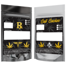 gloss silver clear vista translucent transparent Dragon Chewer 7g gram 1/4 ounce smell proof mylar bags by HIGHLOCK. Custom labels stickers designer rx 100 pack. Best thick wholesale bulk dispensary custom child resistant packaging 420 barrier bags tamper evident resealable large food storage 4x6 cali caviar