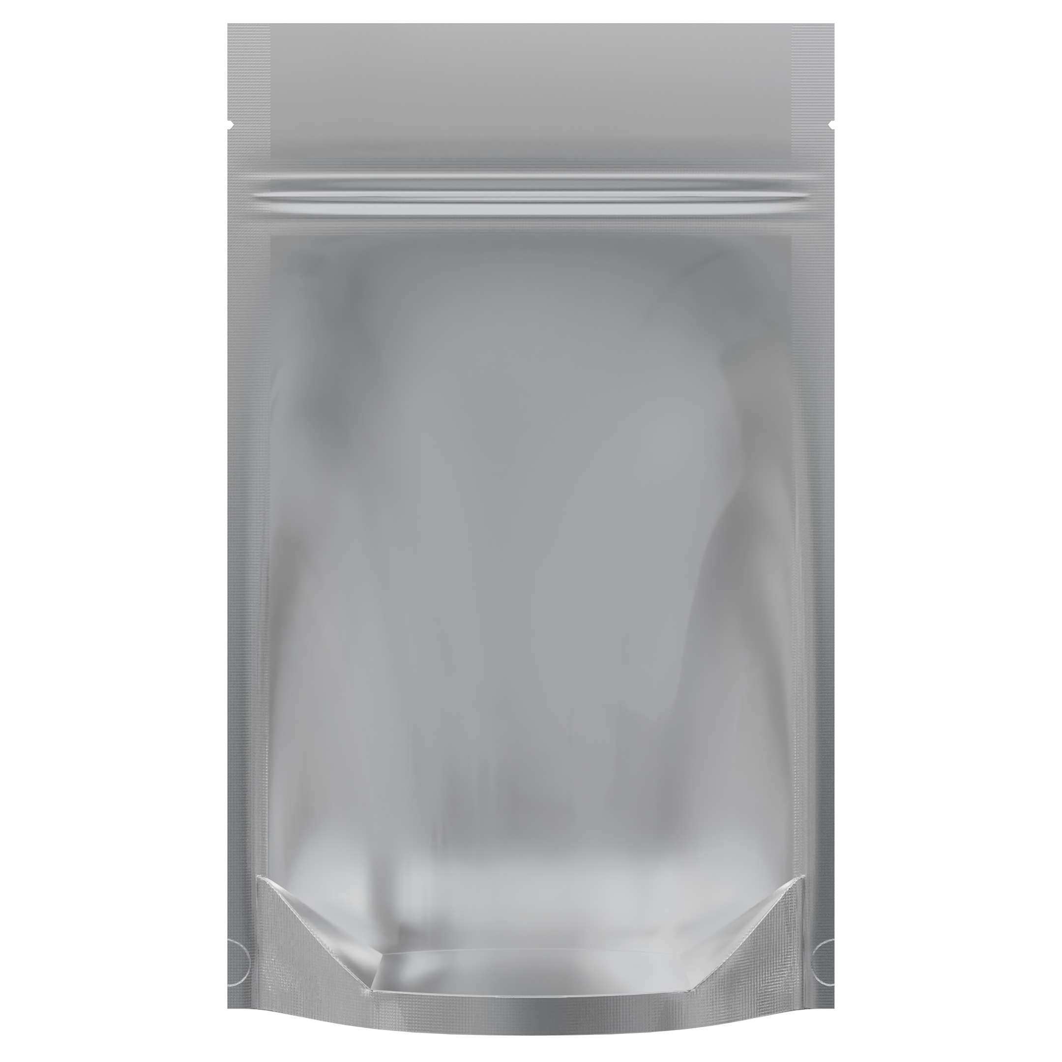 Gloss Sliver Foil Metallic Vista Clear Dragon Chewer 7 g gram .25 ounce smell proof mylar bags by HIGHLOCK. Best thick wholesale bulk dispensary custom child resistant packaging 420 barrier bags tamper evident resealable large food storage heat sealable tear notches 4 x 6