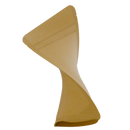 Kraft Paper Opaque Dragon Chewer 7 g gram 1/4 ounce smell proof mylar bags by HIGHLOCK. Best thick wholesale bulk dispensary custom child resistant packaging 420 barrier bags tamper evident resealable large food storage near me nearby 4 x 6 50 pack