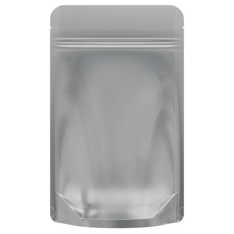 Kraft Paper Vista Clear Dragon Chewer 7 g gram .25 ounce smell proof mylar bags by HIGHLOCK. Best thick wholesale bulk dispensary custom child resistant packaging 420 barrier bags tamper evident resealable large food storage heat sealable tear notches 4 x 6