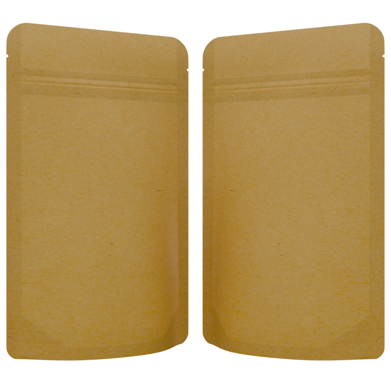 Kraft Paper Opaque Dragon Chewer 7 g gram 1/4 ounce smell proof mylar bags by HIGHLOCK. Best thick wholesale bulk dispensary custom child resistant packaging 420 barrier bags tamper evident resealable large food storage near me nearby 4 x 6 