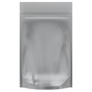 Matte Black Vista Clear Dragon Chewer 7 g gram .25 ounce smell proof mylar bags by HIGHLOCK. Best thick wholesale bulk dispensary custom child resistant packaging 420 barrier bags tamper evident resealable large food storage heat sealable tear notches 4 x 6 50 pack