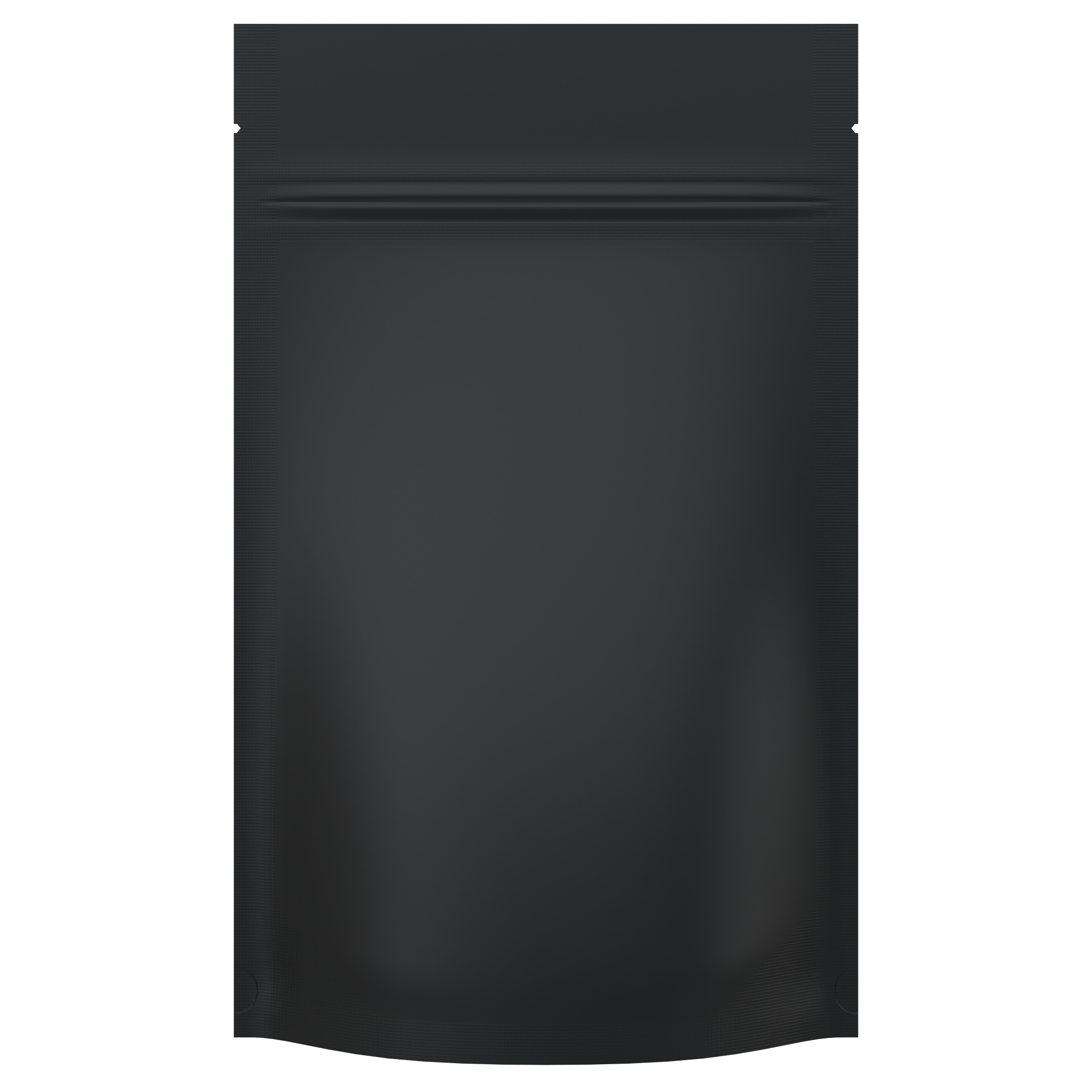 Matte Black Opaque Dragon Chewer 7 g gram 1/4 quarter ounce smell proof mylar bags by HIGHLOCK. Best thick wholesale bulk dispensary custom child resistant packaging 420 barrier bags tamper evident resealable large food storage heat sealable 4 x 6