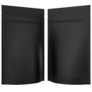 Matte Black Opaque Dragon Chewer 7 g gram 1/4 ounce smell proof mylar bags by HIGHLOCK. Best thick wholesale bulk dispensary custom child resistant packaging 420 barrier bags tamper evident resealable large food storage near me nearby 4 x 6