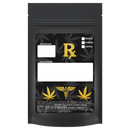 matte black opaque Dragon Chewer 7g gram 1/4 ounce smell proof mylar bags by HIGHLOCK. Custom labels stickers designer rx 100 pack. Best thick wholesale bulk dispensary custom child resistant packaging 420 barrier bags tamper evident resealable large food storage near me nearby 4x6 cali caviar