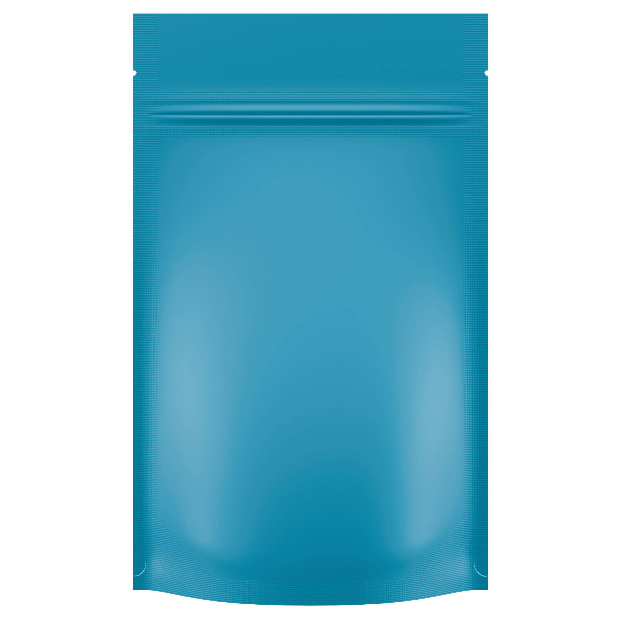 Matte Blue Opaque Dragon Chewer 7 g gram 1/4 ounce smell proof mylar bags by HIGHLOCK. Best thick wholesale bulk dispensary custom child resistant packaging 420 barrier bags tamper evident resealable large food storage baggies 4 x 6