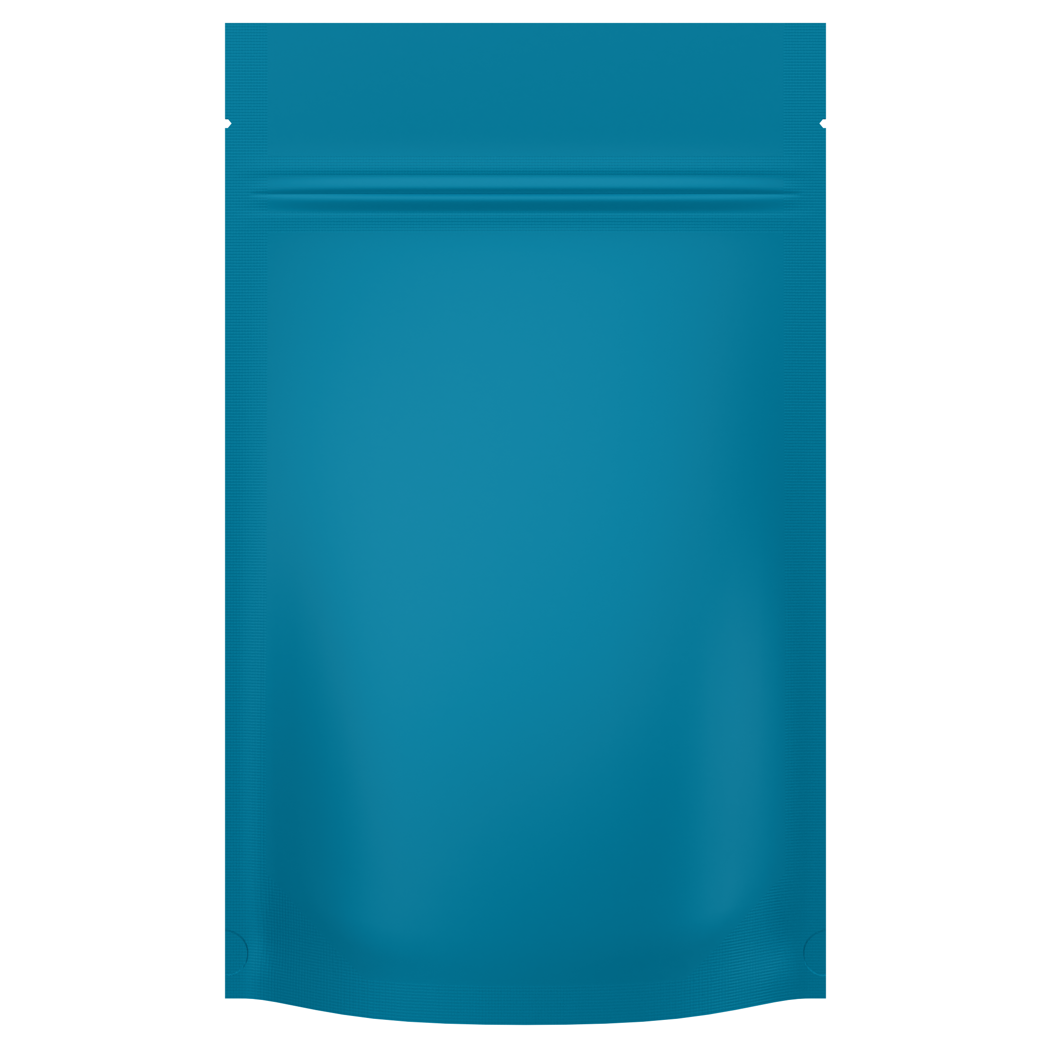 Matte Blue Opaque Dragon Chewer 7 g gram 1/4 quarter ounce smell proof mylar bags by HIGHLOCK. Best thick wholesale bulk dispensary custom child resistant packaging 420 barrier bags tamper evident resealable large food storage heat sealable 4 x 6