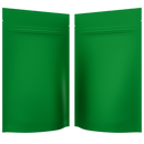 Matte Green Opaque Dragon Chewer 7 g gram 1/4 ounce smell proof mylar bags by HIGHLOCK. Best thick wholesale bulk dispensary custom child resistant packaging 420 barrier bags tamper evident resealable large food storage near me nearby 4 x 6