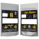 matte white clear vista translucent transparent Dragon Chewer 7g gram 1/4 ounce smell proof mylar bags by HIGHLOCK. Custom labels stickers designer rx 100 pack. Best thick wholesale bulk dispensary custom child resistant packaging 420 barrier bags tamper evident resealable large food storage 4x6 cali caviar