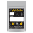 matte white clear vista translucent transparent Dragon Chewer 7g gram 1/4 ounce smell proof mylar bags by HIGHLOCK. Custom labels stickers designer rx 100 pack. Best thick wholesale bulk dispensary custom child resistant packaging 420 barrier bags tamper evident resealable large food storage baggies 4x6 cali caviar