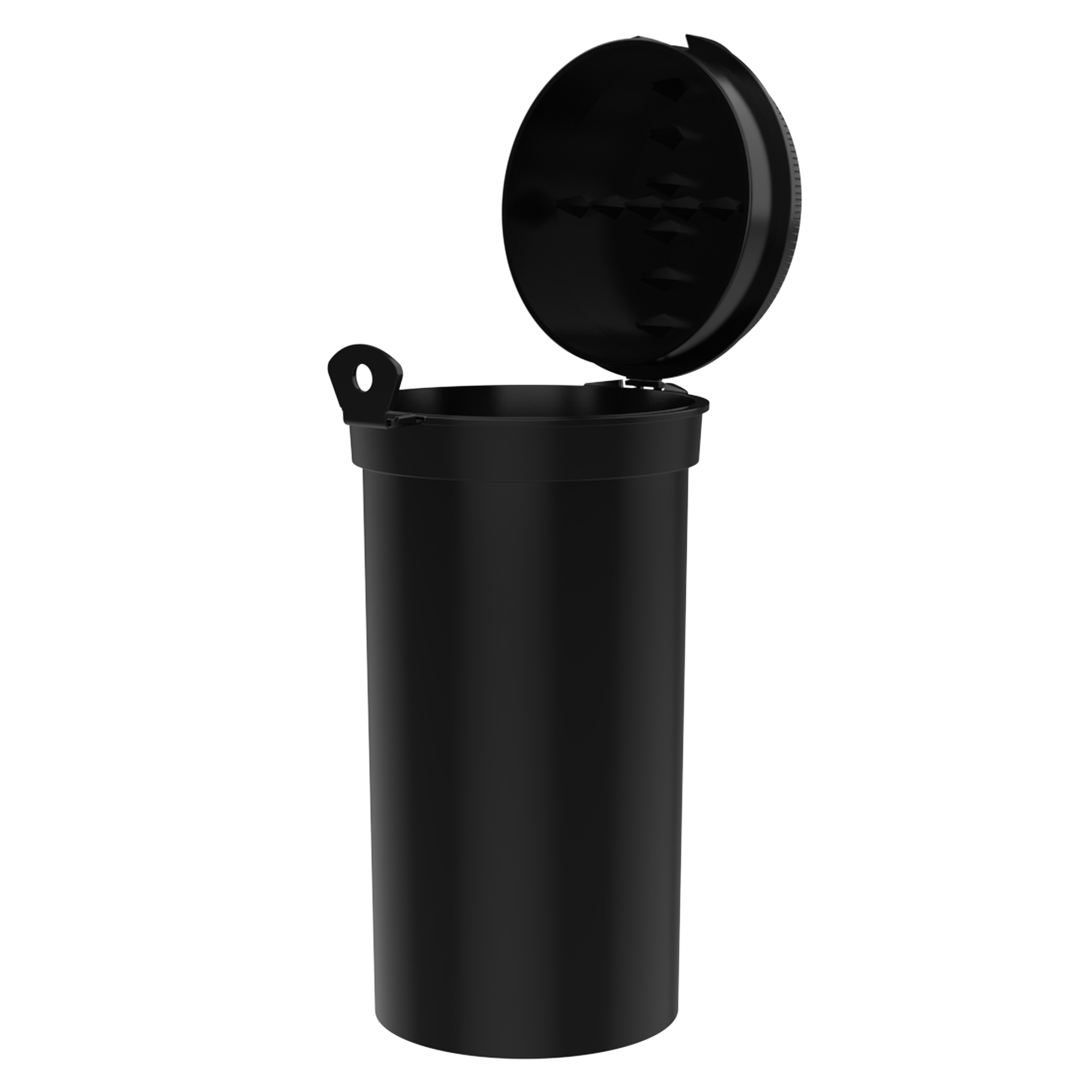 Black Child Resistant Rip N Shred Pop Top + Grinder (225 qty.)