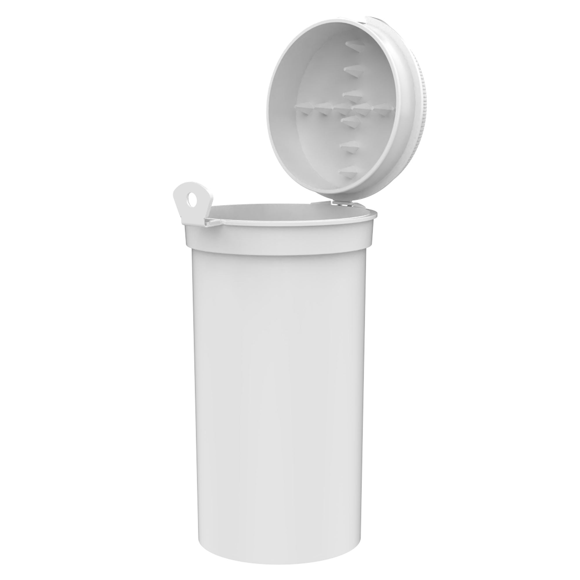 White Child Resistant Rip N Shred Pop Top + Grinder (225 qty.) - Dragon Chewer