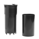 Black ShredTainer - Premium Grinder w/Storage Container (20 qty.) Display Box - Dragon Chewer