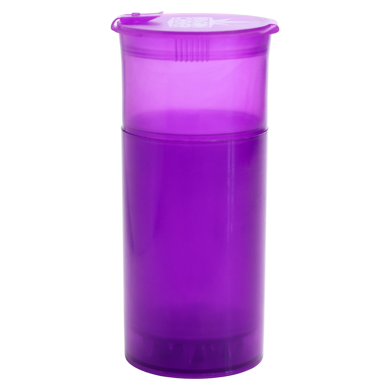Translucent Purple ShredTainer - Premium Grinder w/Storage Container