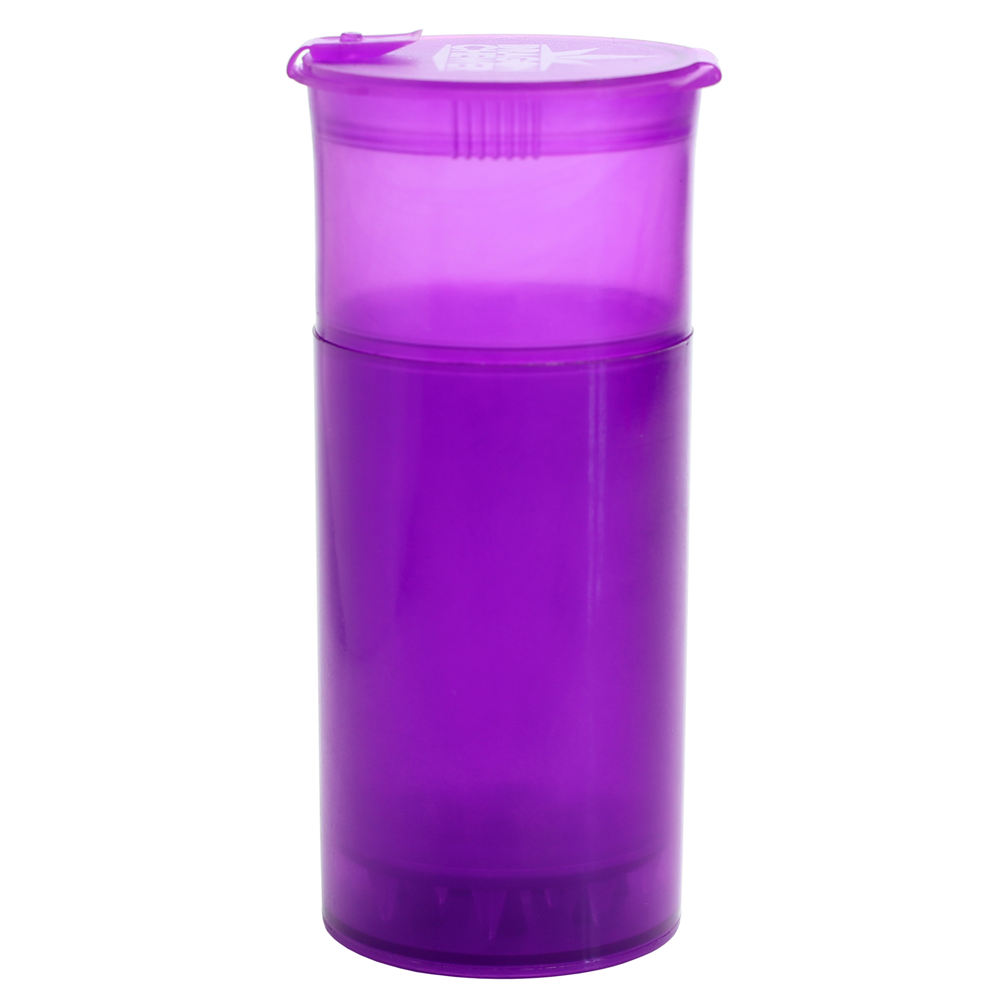 Translucent Purple ShredTainer - Premium Grinder w/Storage Container (20 qty.) Display Box - Dragon Chewer