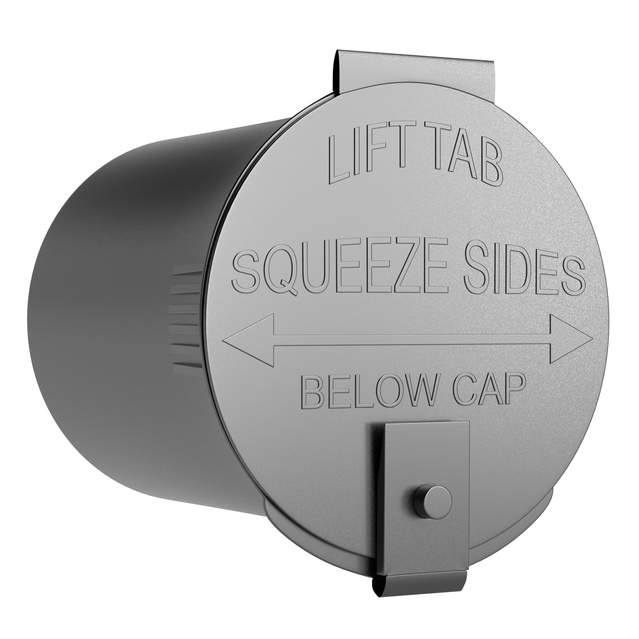 Silver 6 dram latch top pop top child resistant container bottle vial 8 4 dr wholesale packaging smell proof supplies dragon chewer template die diagram size bulk 1 gram 1g CR squeeze top airtight highlock HL nearby near me vial bottle sizes cap small