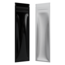 Gloss Black Vista Clear Translucent Transparent Dragon syringe king size pre roll top zipper smell proof mylar bags by HIGHLOCK. Best thick wholesale bulk dispensary custom child resistant packaging 420 barrier bags tamper evident resealable large food storage near me nearby 2.5x9