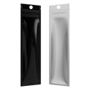 Gloss Black Vista Clear Translucent Transparent Dragon syringe king size pre roll top zipper smell proof mylar bags by HIGHLOCK. Best thick wholesale bulk dispensary custom child resistant packaging 420 barrier bags tamper evident resealable large food storage near me nearby 2.5x9 hang hole