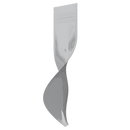 Gloss White Opaque Dragon syringe king size pre roll top zipper smell proof mylar bags by HIGHLOCK. Best thick wholesale bulk dispensary custom child resistant packaging 420 barrier bags tamper evident resealable large food storage near me nearby 2.5x9 100 pack