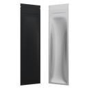 Matte Black Vista Clear Translucent Transparent Dragon Chewer syringe king size pre roll top zipper smell proof mylar bags by HIGHLOCK. Best thick wholesale bulk dispensary custom child resistant packaging 420 barrier bags tamper evident resealable large food storage 2.5x9 usa cheap amazon 100 pack pcs