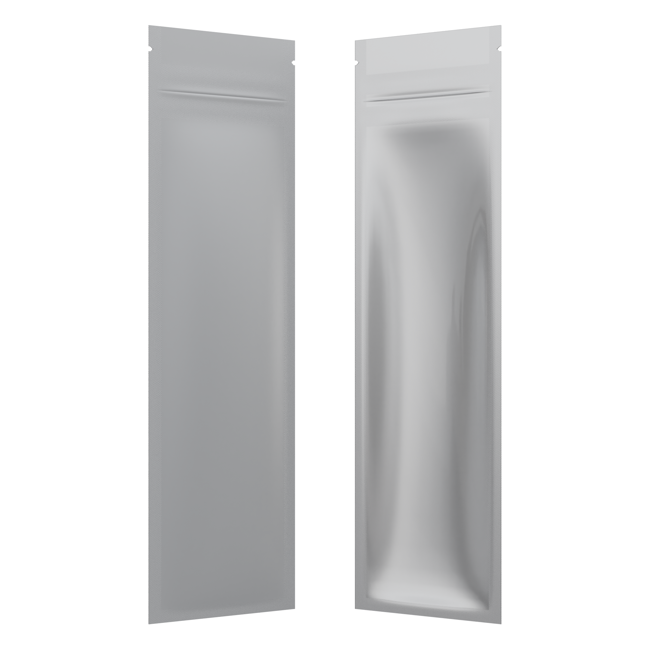 Matte White Vista Clear Translucent Transparent Dragon Chewer syringe king size pre roll top zipper smell proof mylar bags by HIGHLOCK. Best thick wholesale bulk dispensary custom child resistant packaging 420 barrier bags tamper evident resealable large food storage 2.5x9 usa cheap amazon 100 pack pcs