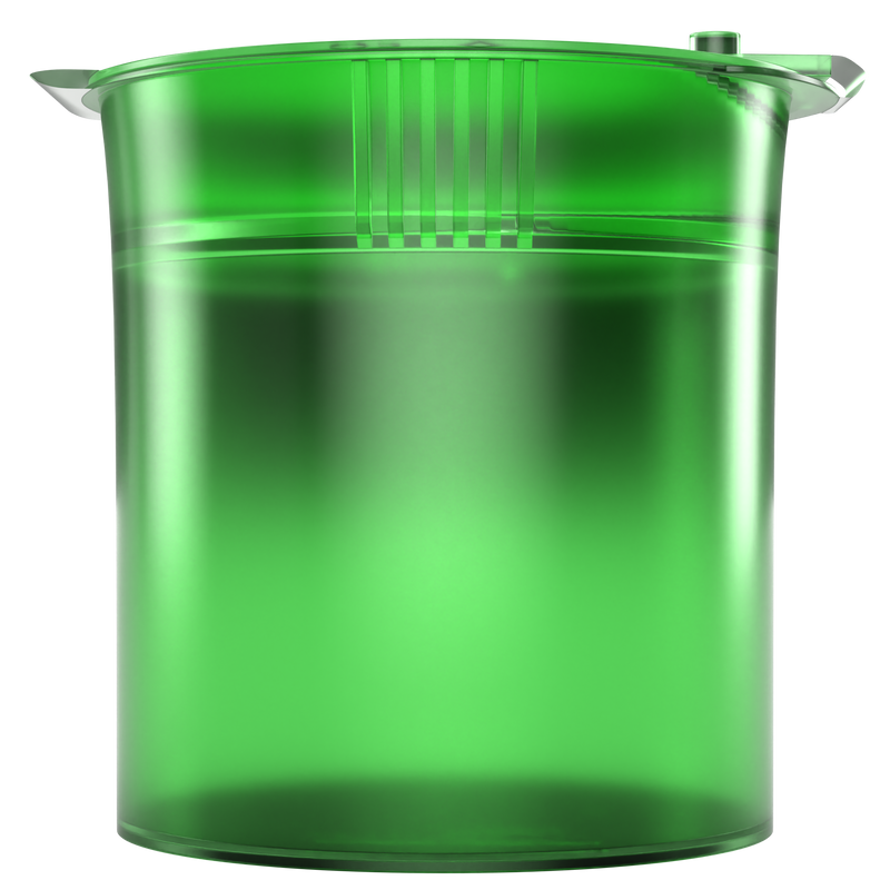 Translucent Green 6 dram CR child resistant wholesale bulk 420 pop top bottles by Dragon Chewer. Biodegradable sustainable cannabis packaging. Compliant Black 1 gram squeeze top dispensary containers at the lowest prices. MADE IN THE USA small