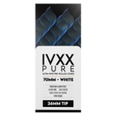 White 70mm IVXX bulk pre rolled cones wholesale high quality slow burning tested certified raw papers rolling hand crafted pre-rolled premium best nearby near me dragon chewer 1 gram smooth free shipping dog walker joints unbleached