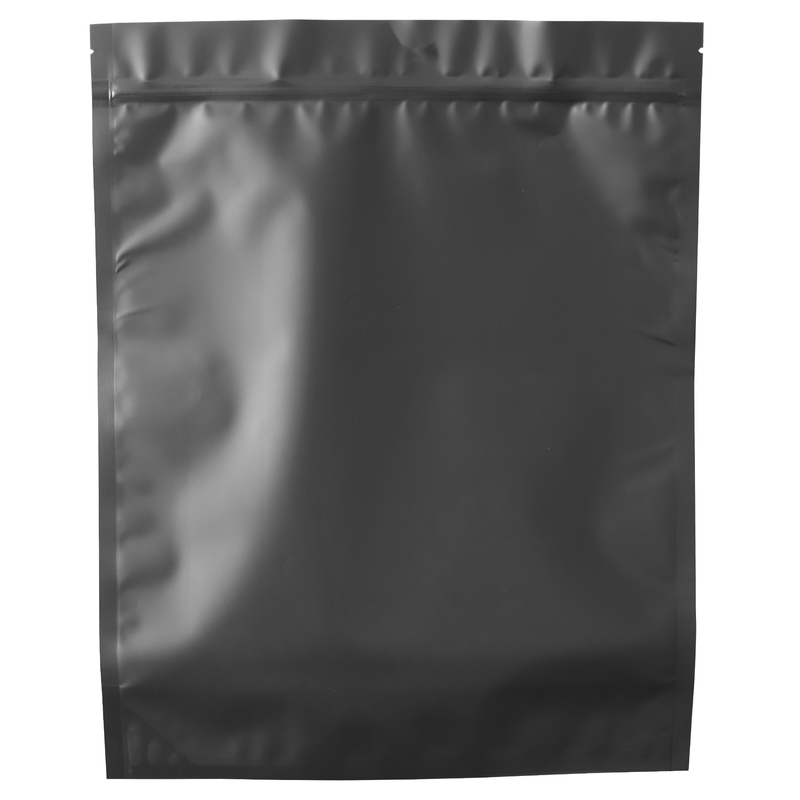 Matte Black / Matte Black 1/2 LB Grower Mylar Bags (10 qty.)