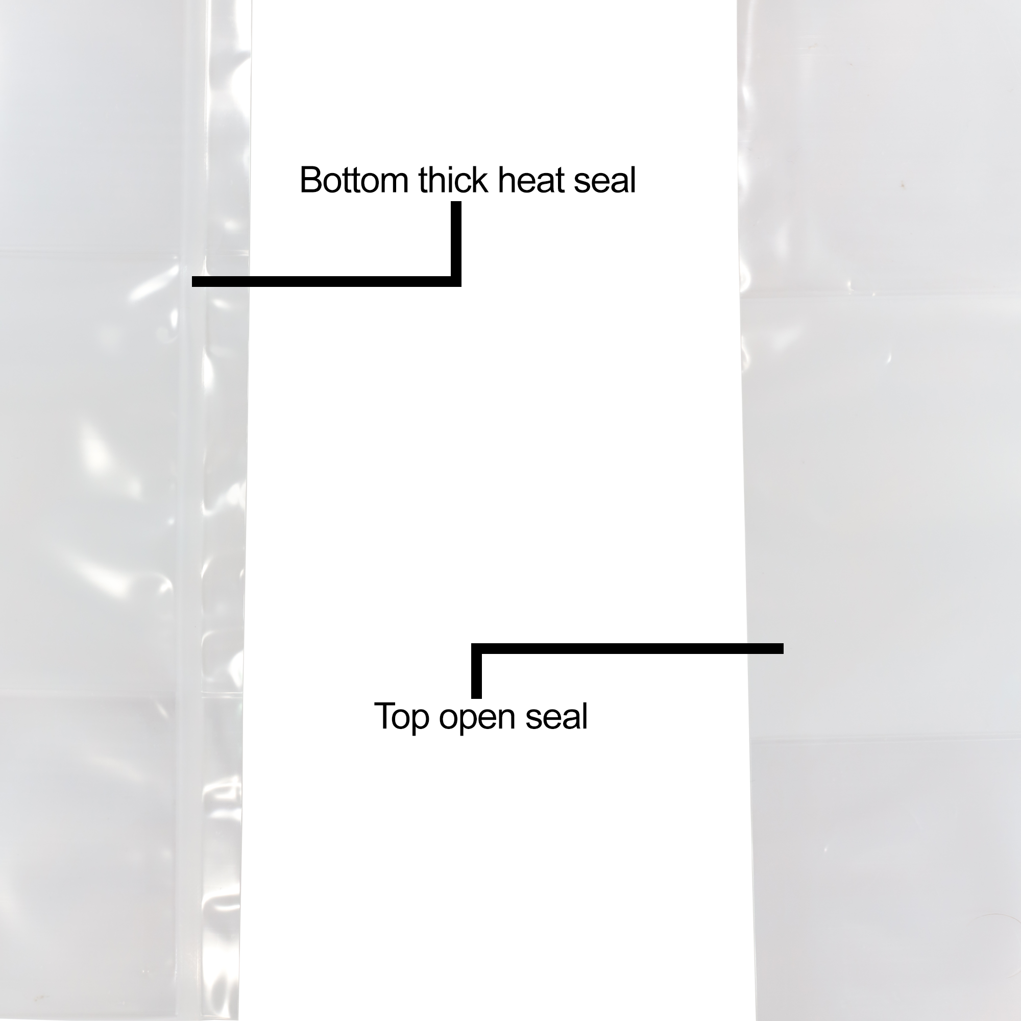Mushroom Grow Bags - Autoclave Compatible .2 Micron Filter 8x5x20 - (25 qty.) - Dragon Chewer