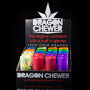Translucent Green ShredTainer - Premium Grinder w/Storage Container (20 qty.) Display Box - Dragon Chewer