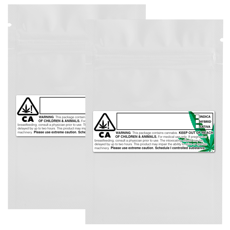 White Dragon Chewer gram smell proof foil mylar bags by the Caviar Locker with custom designer rx strain labels. Thick wholesale bulk dispensary custom child resistant packaging 420 long term storage barrier bags with thc stickers. 