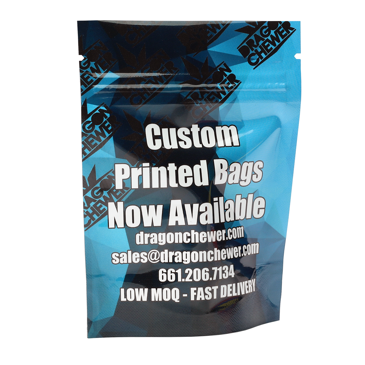 custom printed 8th 1/8th 3.5g gram 3.5 mylar smell proof barrier bags designs template design direct print dragon chewer 