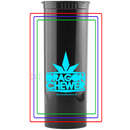 60 Dram Pop Top CR Container Premium Custom Labels (2,500 qty.) - USA MADE - Dragon Chewer