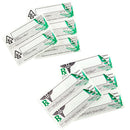 1/4 Ounce Gloss White & Gloss White Mylar Bags + Labels - (100 qty.) - Dragon Chewer