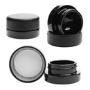 9ml 9 ml large black glass cr child resistant child proof concentrate jar container certified premium packaging solution dragon chewer