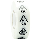 Dragon Chewer California dispensary universal symbol clear vape cartridge 420 THC strain labels. Bulk wholesale warning Rx stickers for glass jars, pop tops, mylar bags and edibles. Free printable strain labels.