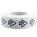 Dragon Chewer California dispensary universal symbol small clear vape cartridge 420 THC strain labels. Bulk wholesale warning Rx stickers for glass jars, pop tops, mylar bags and edibles. Free printable strain labels.