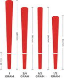 98mm Pre-Rolled Cones - Brown [800 Cones per Box] - Dragon Chewer