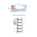 OMMA 3x1.25 Oklahoma THC Universal Symbol Labels (1,000 qty.) - Dragon Chewer