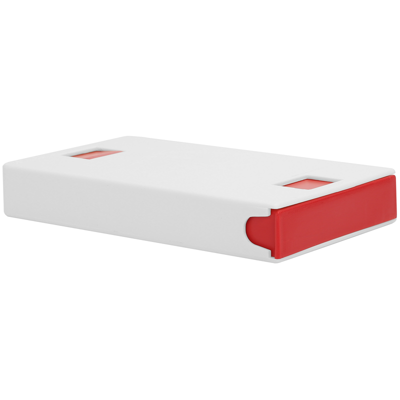 White & Red Press N Pull 98 mm CR wholesale child resistant custom packaging slider box. The best custom 420 pre roll packaging cases, holders & supplies. This multi-use / multi-pack dispensary container is great for edibles, joints, cartridges, and more! MADE IN THE USA.