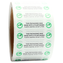 Plant-Based Additive Tamper Evident Universal Labels (1,000 qty.) - Dragon Chewer