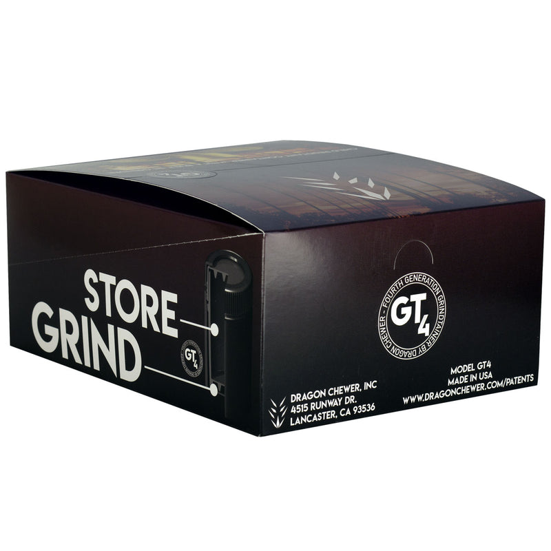 GT4 - Hemp Grinder w/Storage Container Display Box