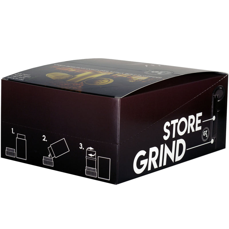 GT4 - Hemp Grinder w/Storage Container Display Box