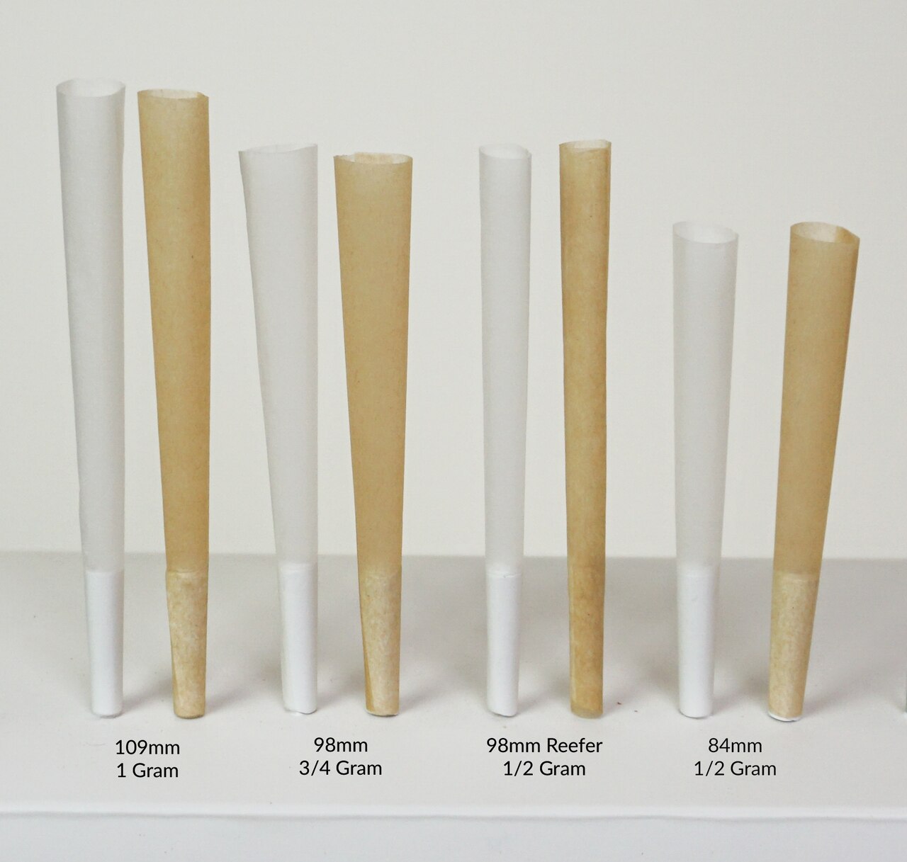Coral Pre-Rolled Tubes - Made in USA Rolling Products