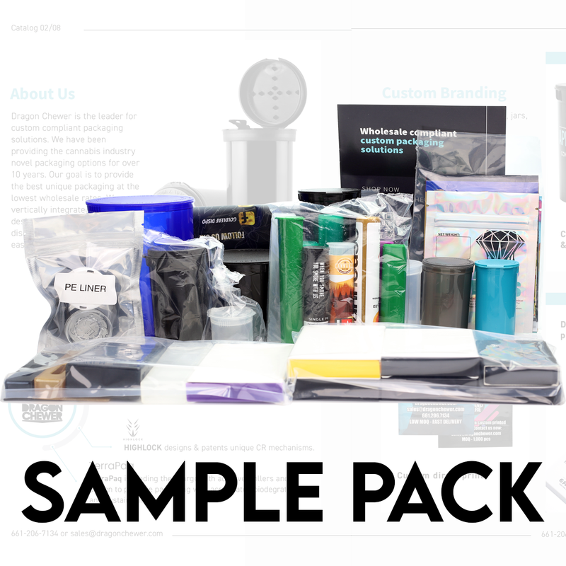 Packaging Sample Pack - Compliant Custom Packaging Solutions