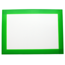 Large Silicone Non-Stick Mat - 8.5x12 Green Border - Dragon Chewer