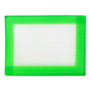 Small Silicone Non-Stick Mat - 3x4 Green Border - Dragon Chewer